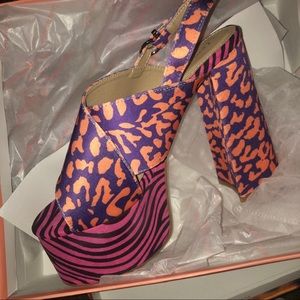 Boutique x Lemonade Shoes - Multi Platform Animal Print Heels Boutique x Lemonade Shoes - Multi Platform Animal Print Heels